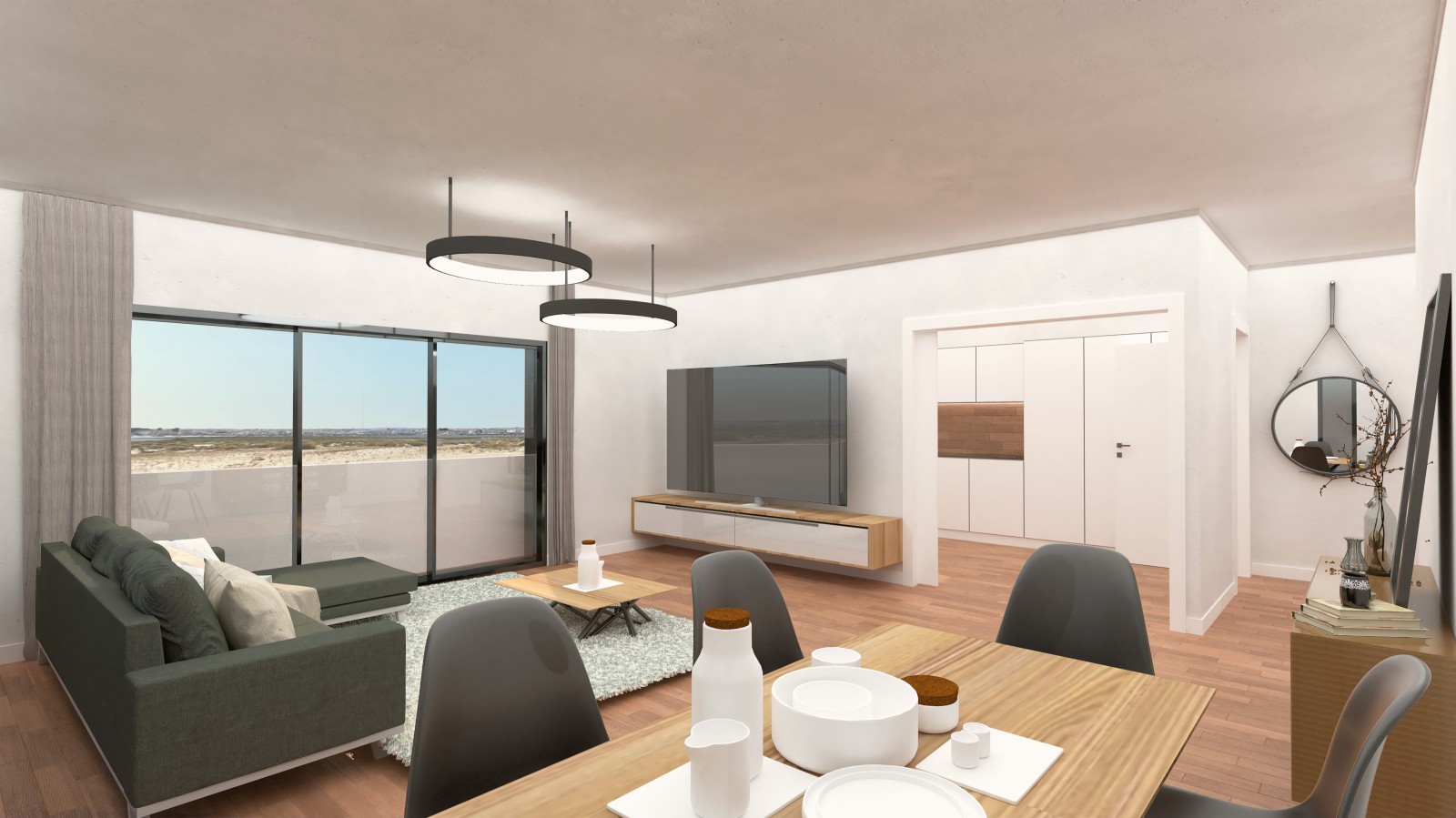 Pisos de 4 dormitorios, nueva construcción, en venta en Tavira, Algarve_228321