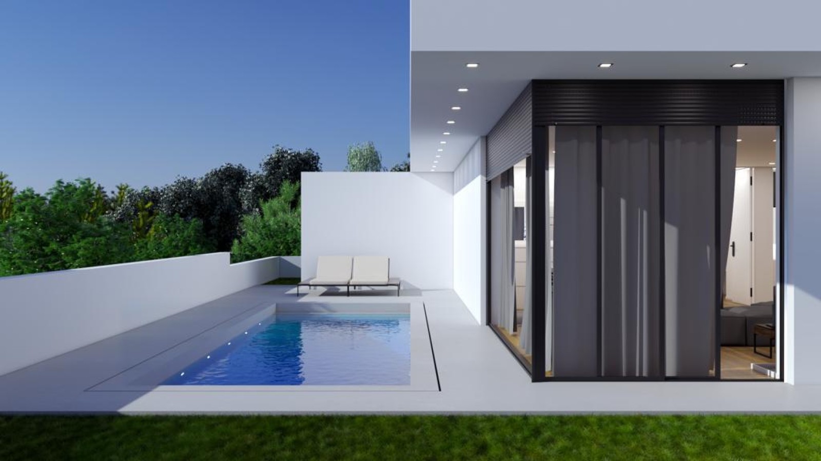 Neue 4+1 Schlafzimmer Villa mit Schwimmbad, zu verkaufen, in Canidelo, V. N. Gaia, Portugal_228596
