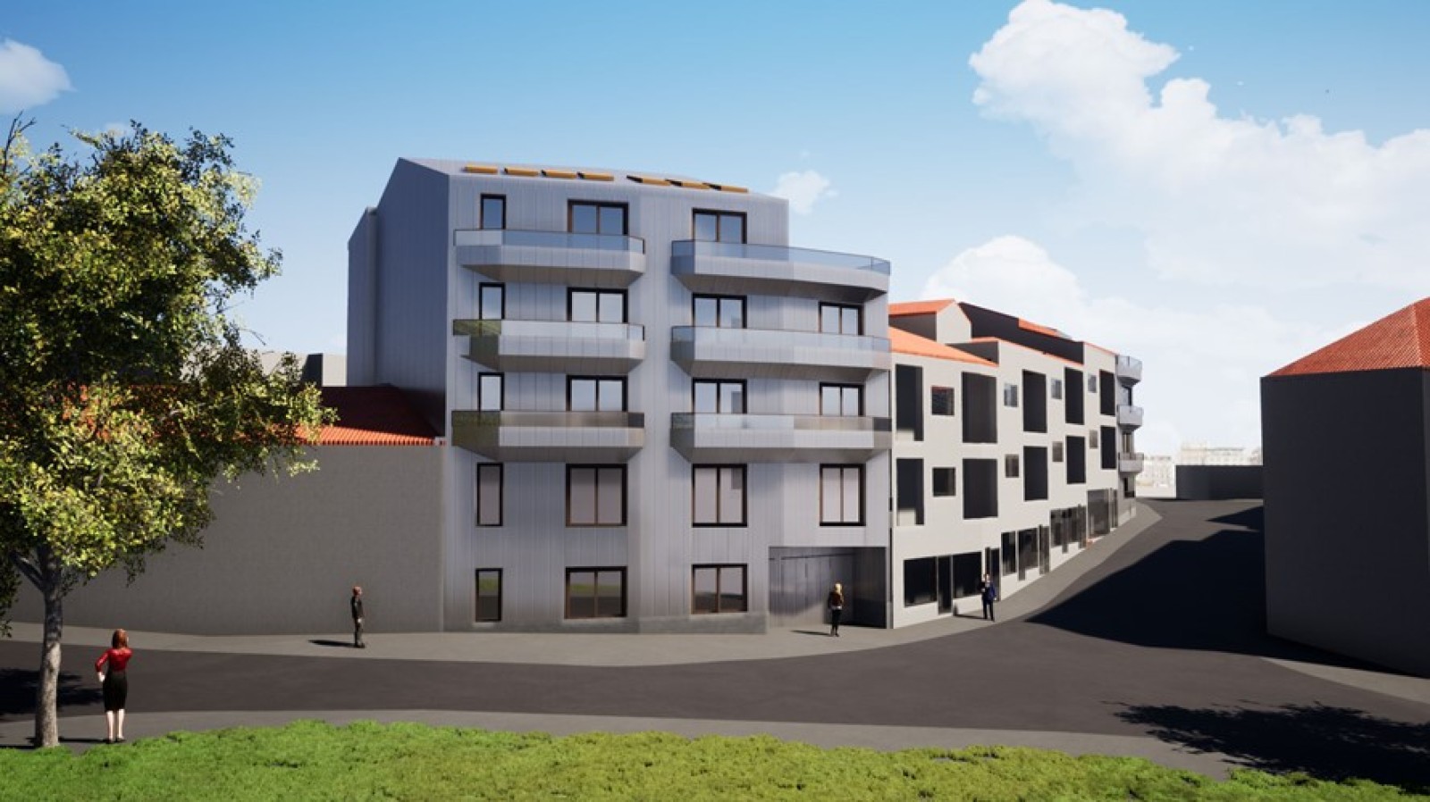 Vente : Terrain avec PIP approuvé pour 13 appartements, à Lordelo do Ouro, Porto, Portugal_229800