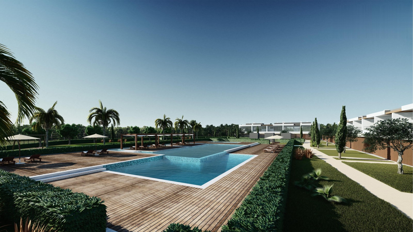 Luxusvilla mit 3 Schlafzimmern in Doppelhaushälfte, zu verkaufen, in Portimão, Algarve_230060