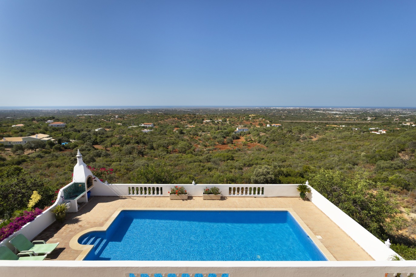 5 bedroom villa with pool and sea view, for sale in Estoi, Algarve_230461