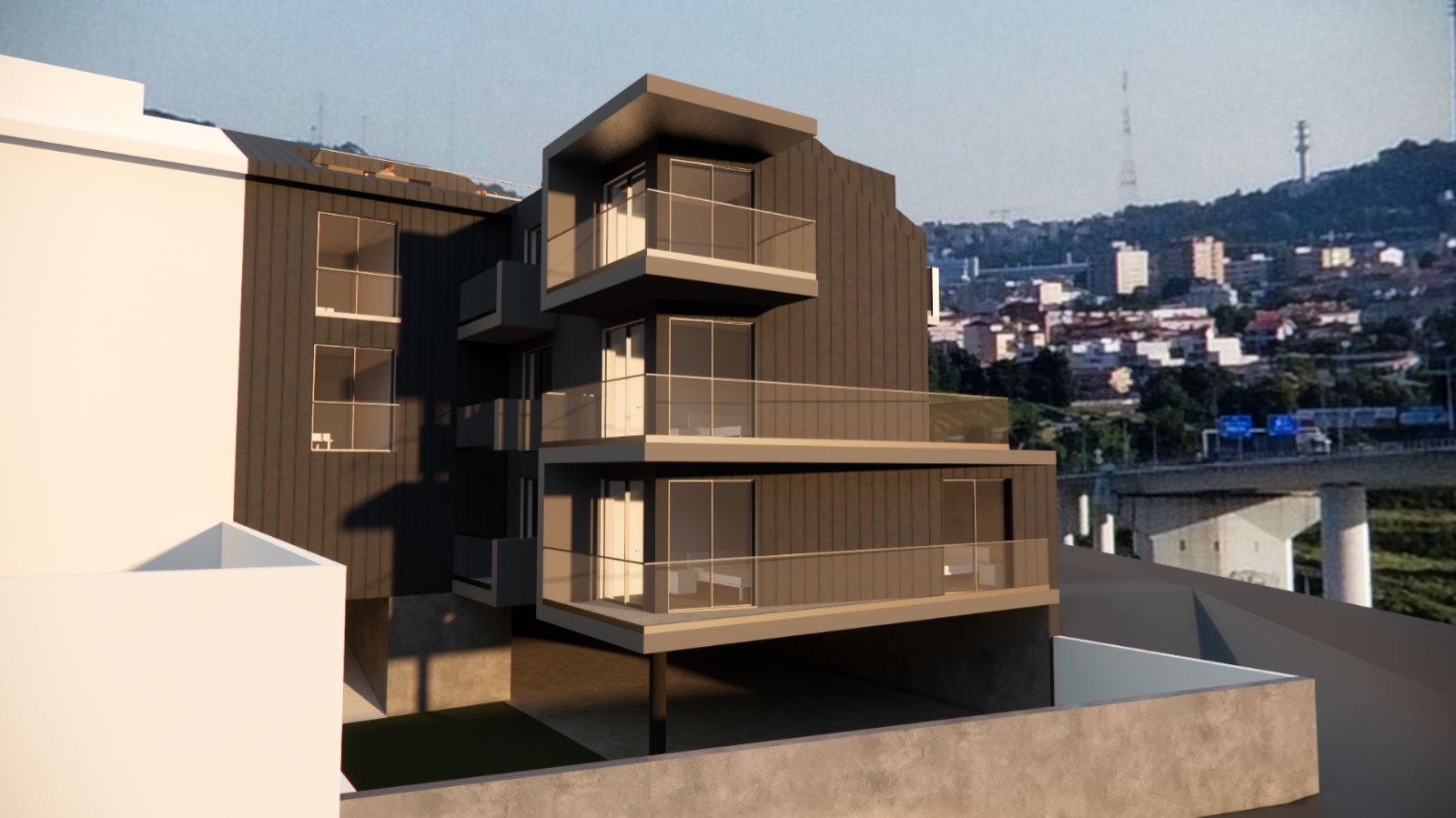 Verkauf: Baugrundstück mit PIP für 9 Wohnungen mit Flussblick, Freixo, Porto, Portugal_231037