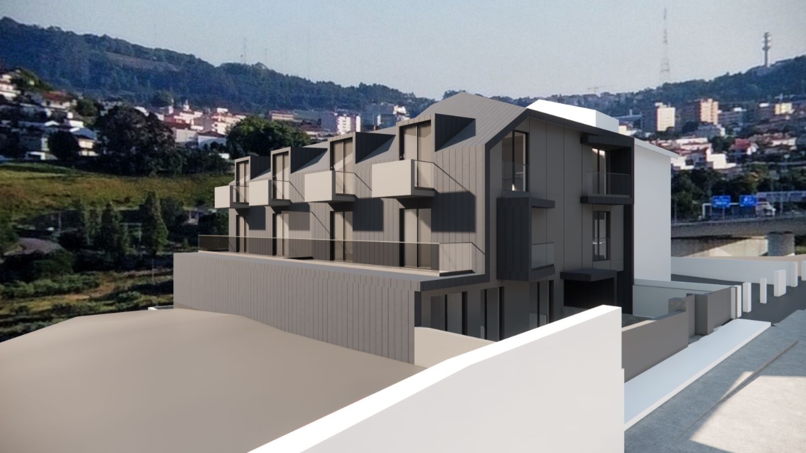 Verkauf: Baugrundstück mit PIP für 9 Wohnungen mit Flussblick, Freixo, Porto, Portugal_231039