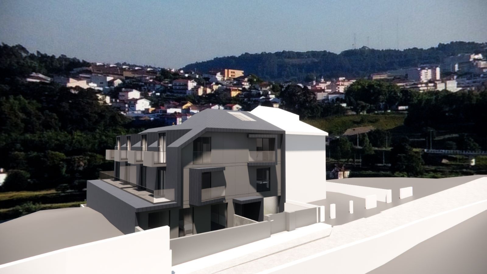 Verkauf: Baugrundstück mit PIP für 9 Wohnungen mit Flussblick, Freixo, Porto, Portugal_231040