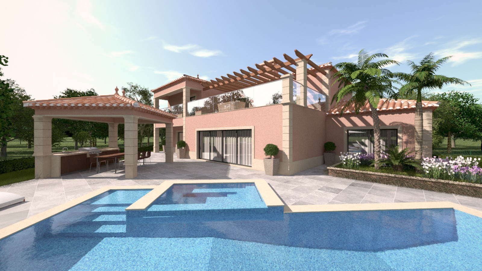 Villa de 4 dormitorios con piscina, en venta en Portimão, Algarve_231712