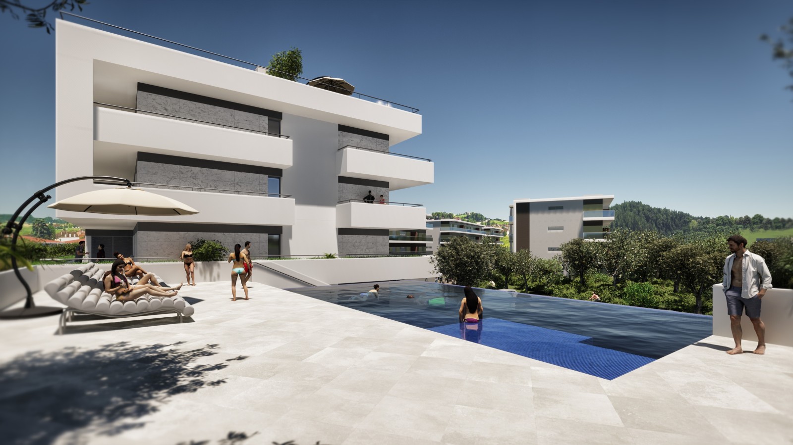 2 & 3 Schlafzimmerwohnungen in luxuriöser Wohnanlage, zu verkaufen in Portimão, Algarve_232272