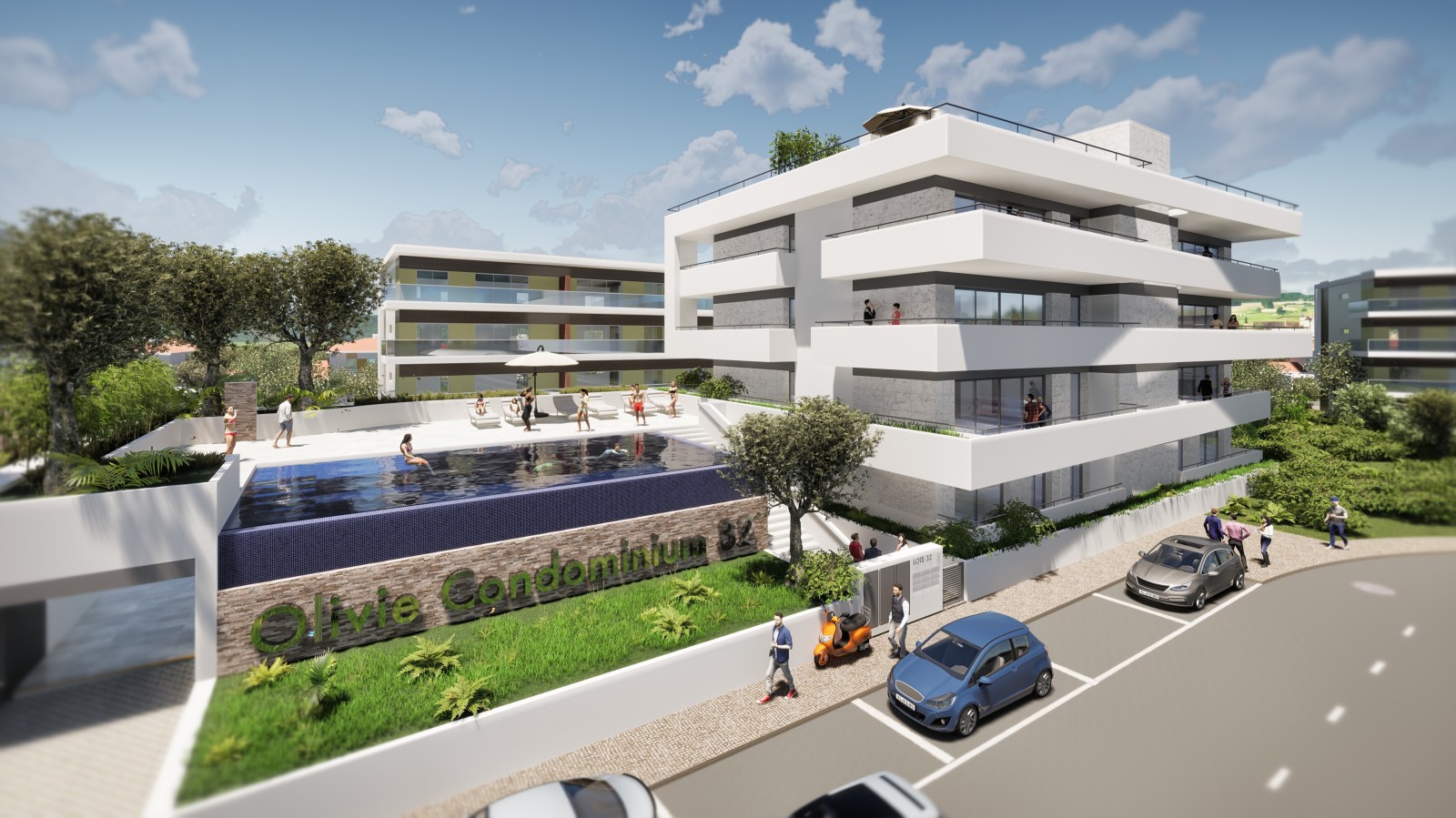 Apartamentos T2&T3 em condominio de luxo, para venda em Portimão, Algarve_232283