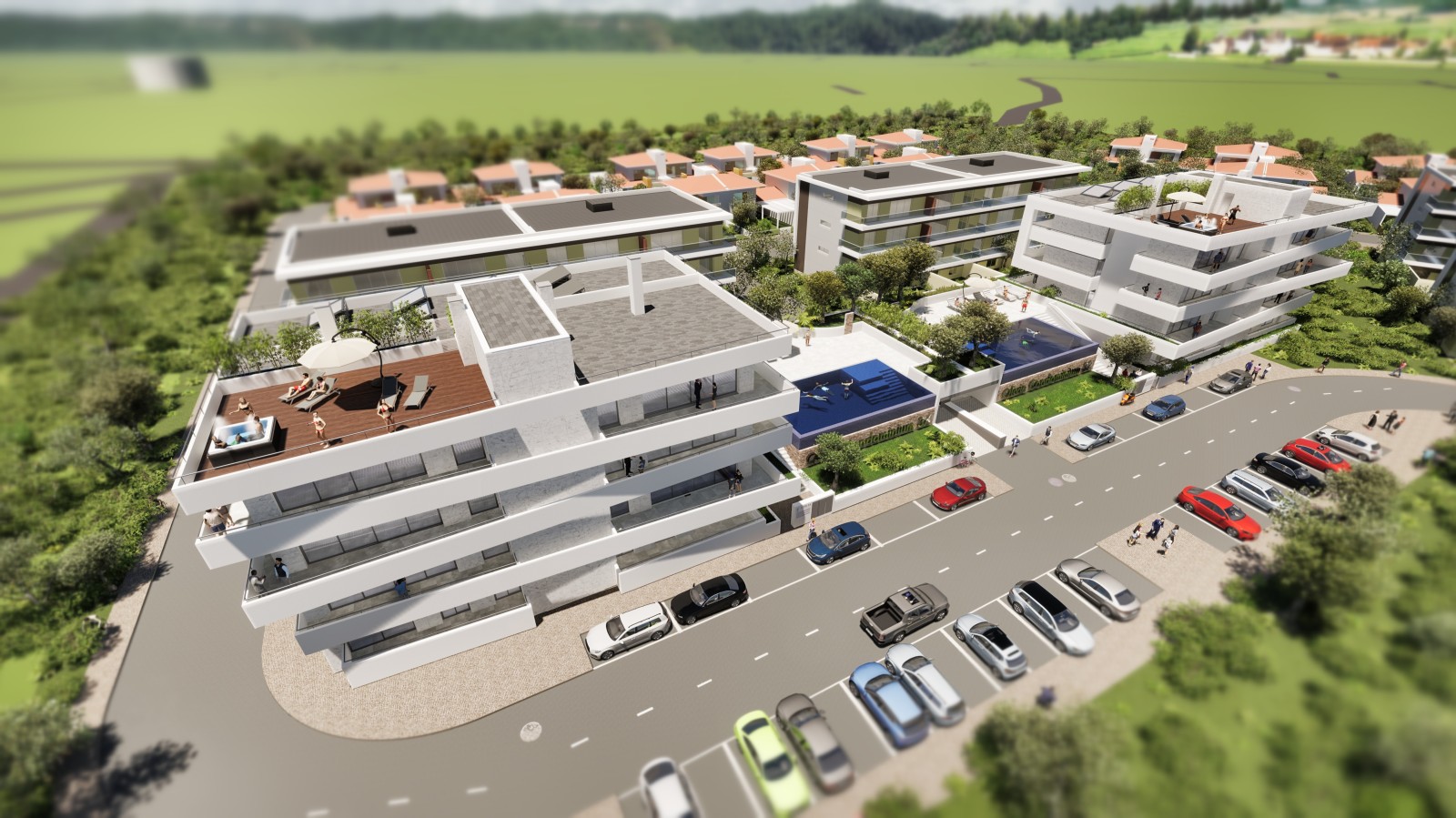 Pisos de 2 y 3 dormitorios en condominio de lujo, en venta en Portimão, Algarve_232387