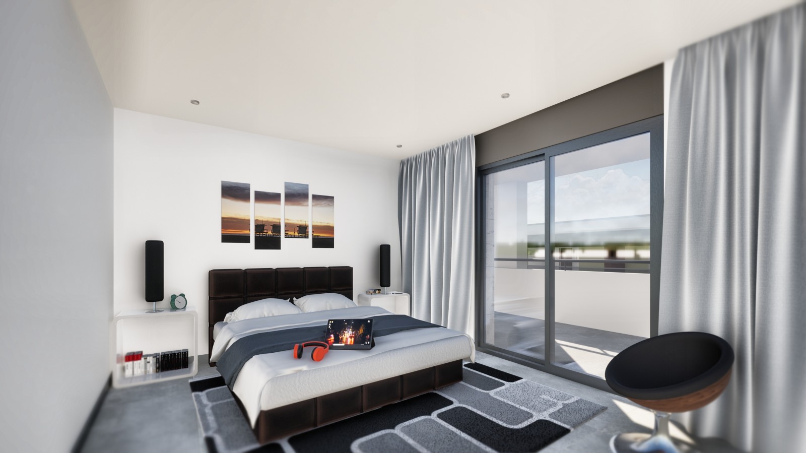 Apartamentos T2&T3 em condominio de luxo, para venda em Portimão, Algarve_232523
