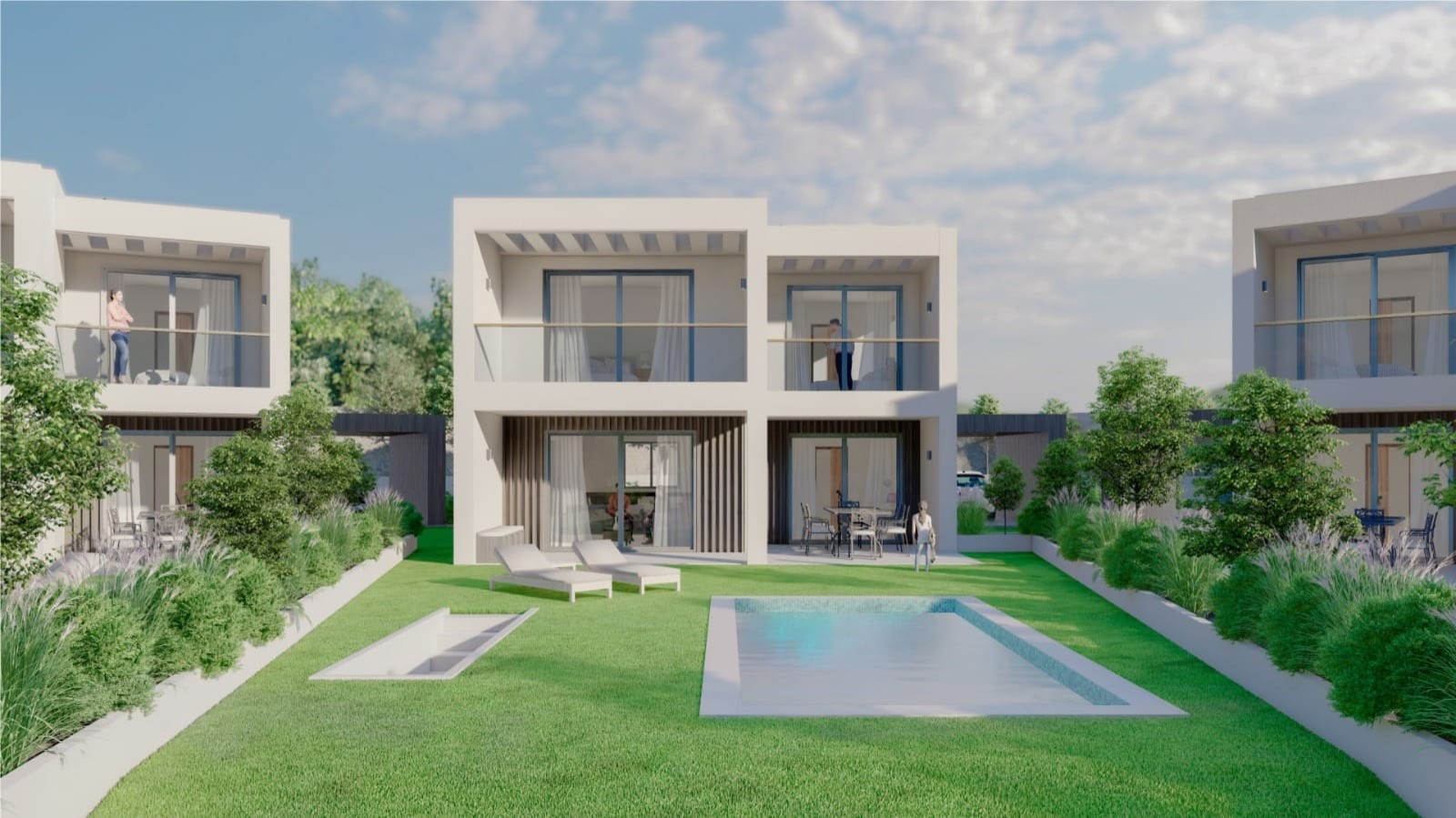 Villas de 4 dormitorios para la construcción con piscina, en venta en Albufeira, Algarve_233623