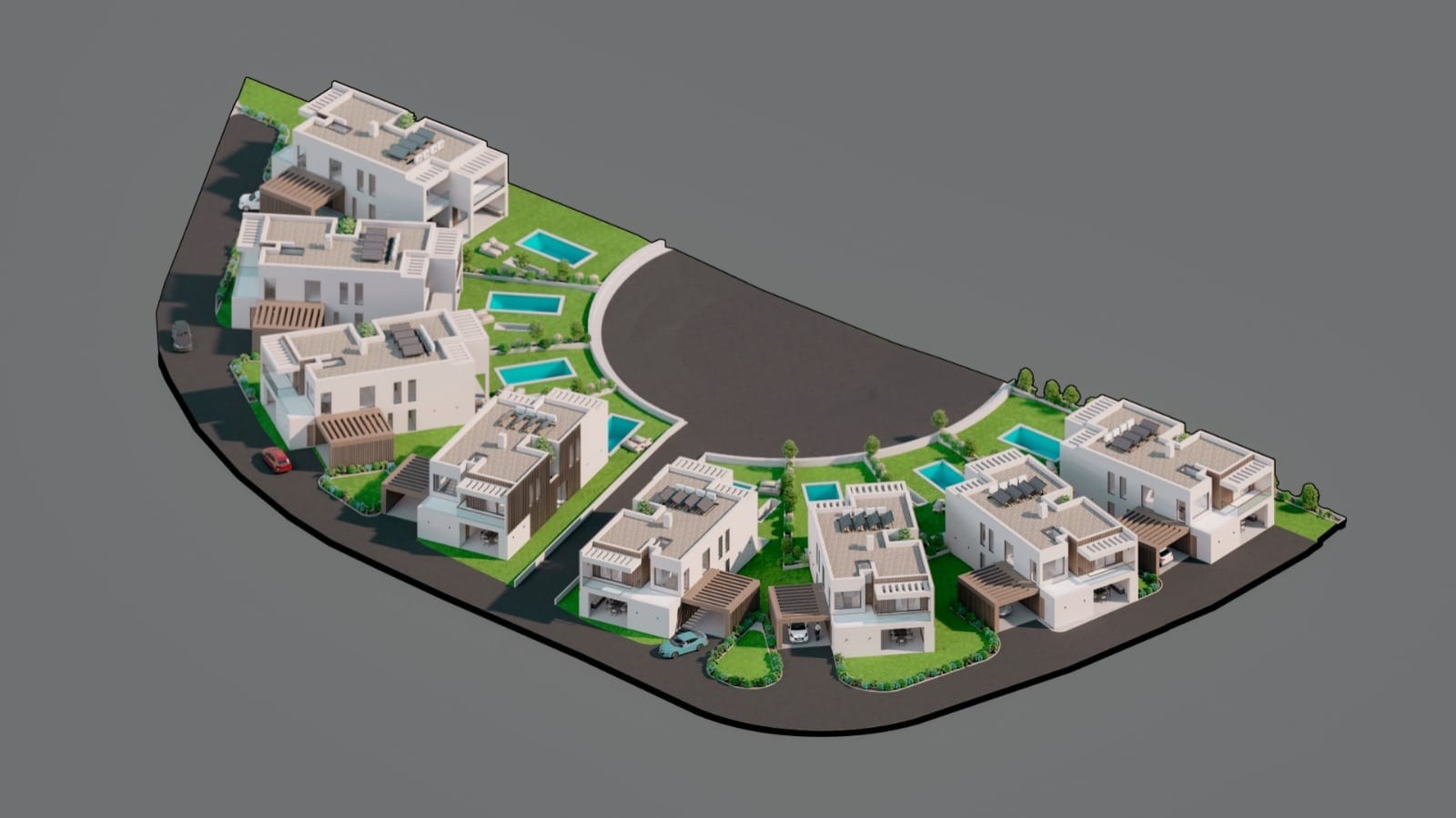 Parcela de terreno para la construcción de 8 villas, en venta en Albufeira, Algarve_233630
