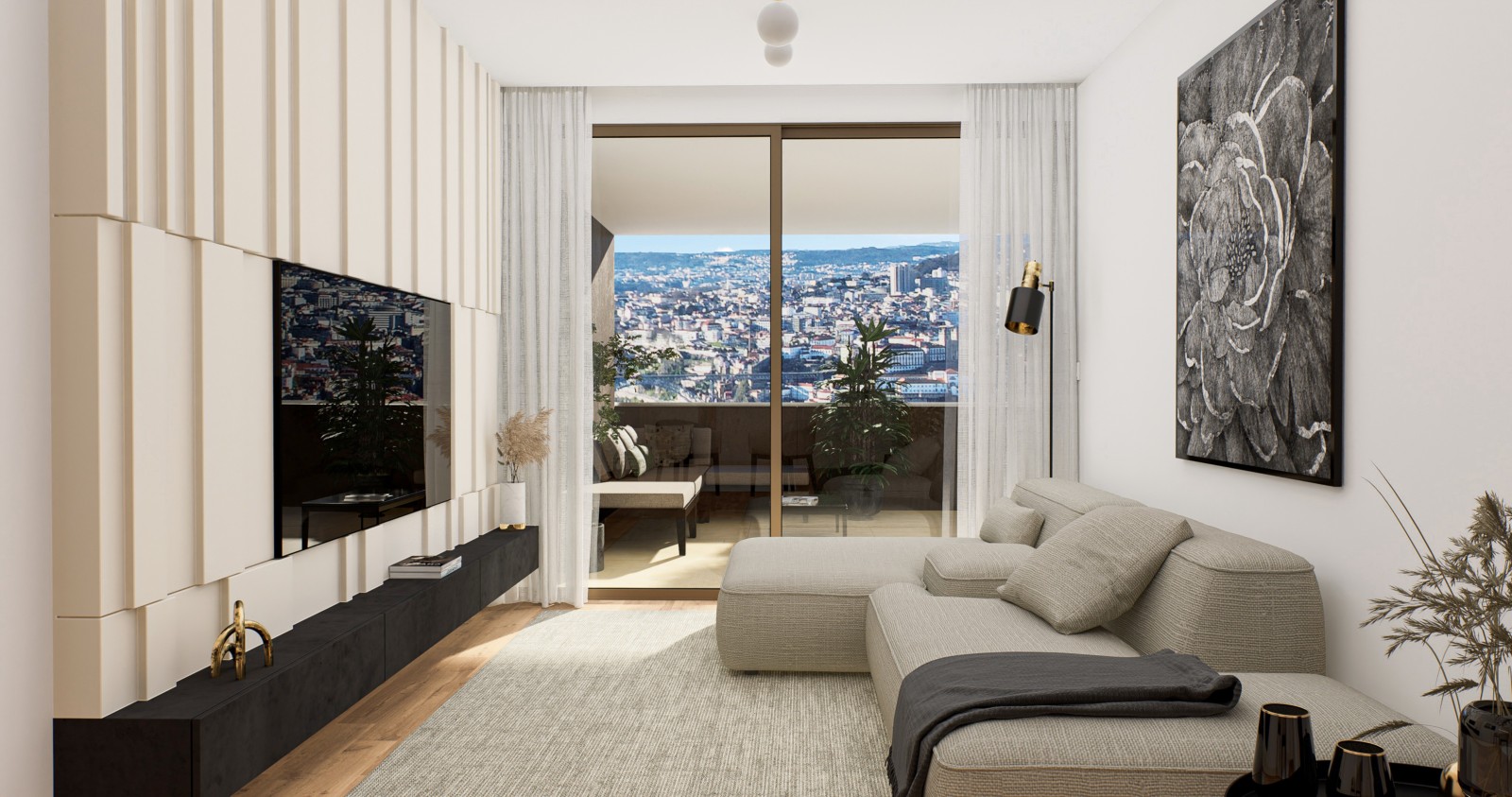 Appartement neuf avec balcon, à vendre, à Vila Nova de Gaia, Porto, Portugal_234061