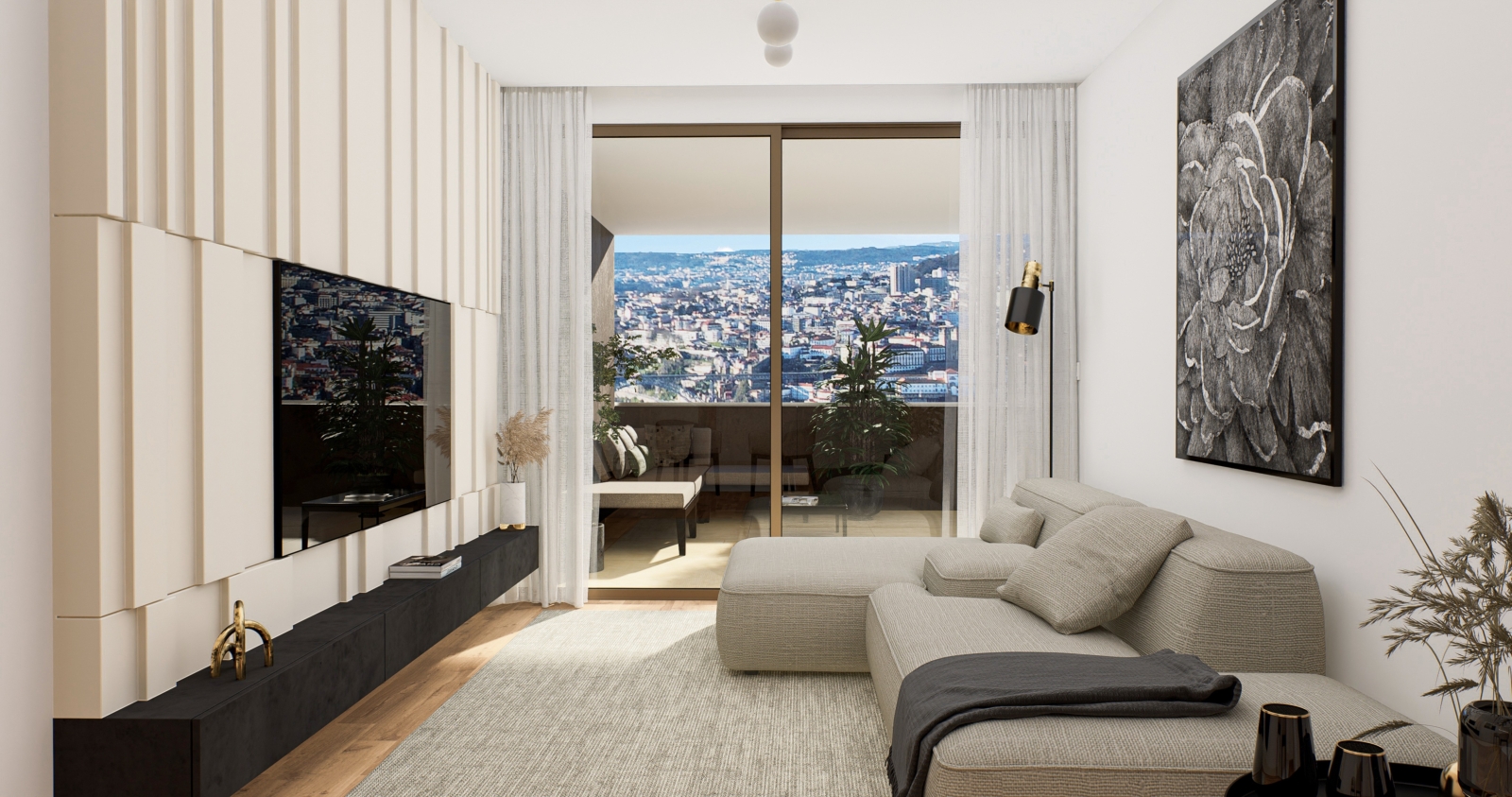 Appartement neuf avec balcon, à vendre, à Vila Nova de Gaia, Porto, Portugal_234281