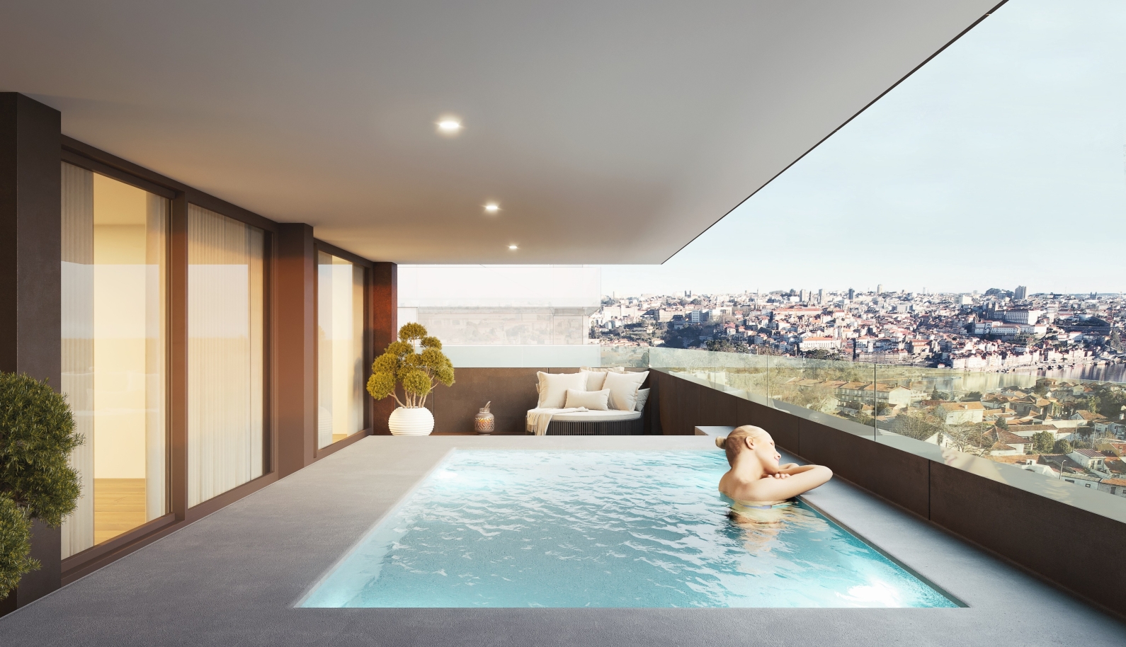 Apartamento novo com piscina, para venda, em V. N. Gaia, Porto, Portugal_234390