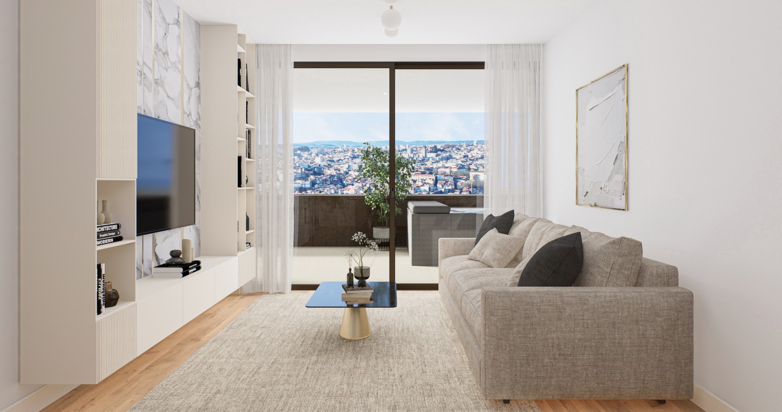 Apartamento novo com piscina, para venda, em V. N. Gaia, Porto, Portugal_234583