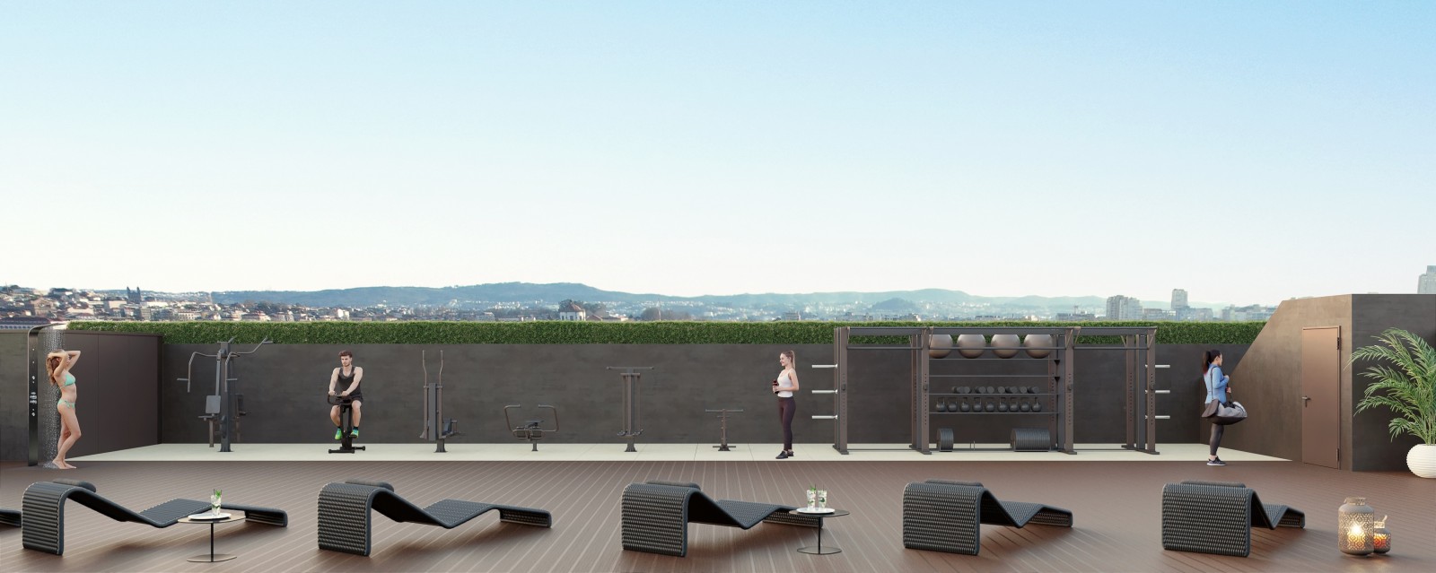 Apartamento novo com piscina, para venda, em V. N. Gaia, Porto, Portugal_234613