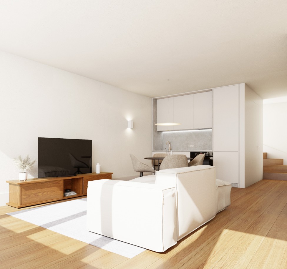 Apartamento novo duplex com terraço, para venda, no Centro do Porto_234789