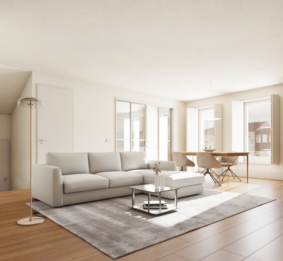 Apartamento novo duplex com terraço, para venda, no Centro do Porto_234790