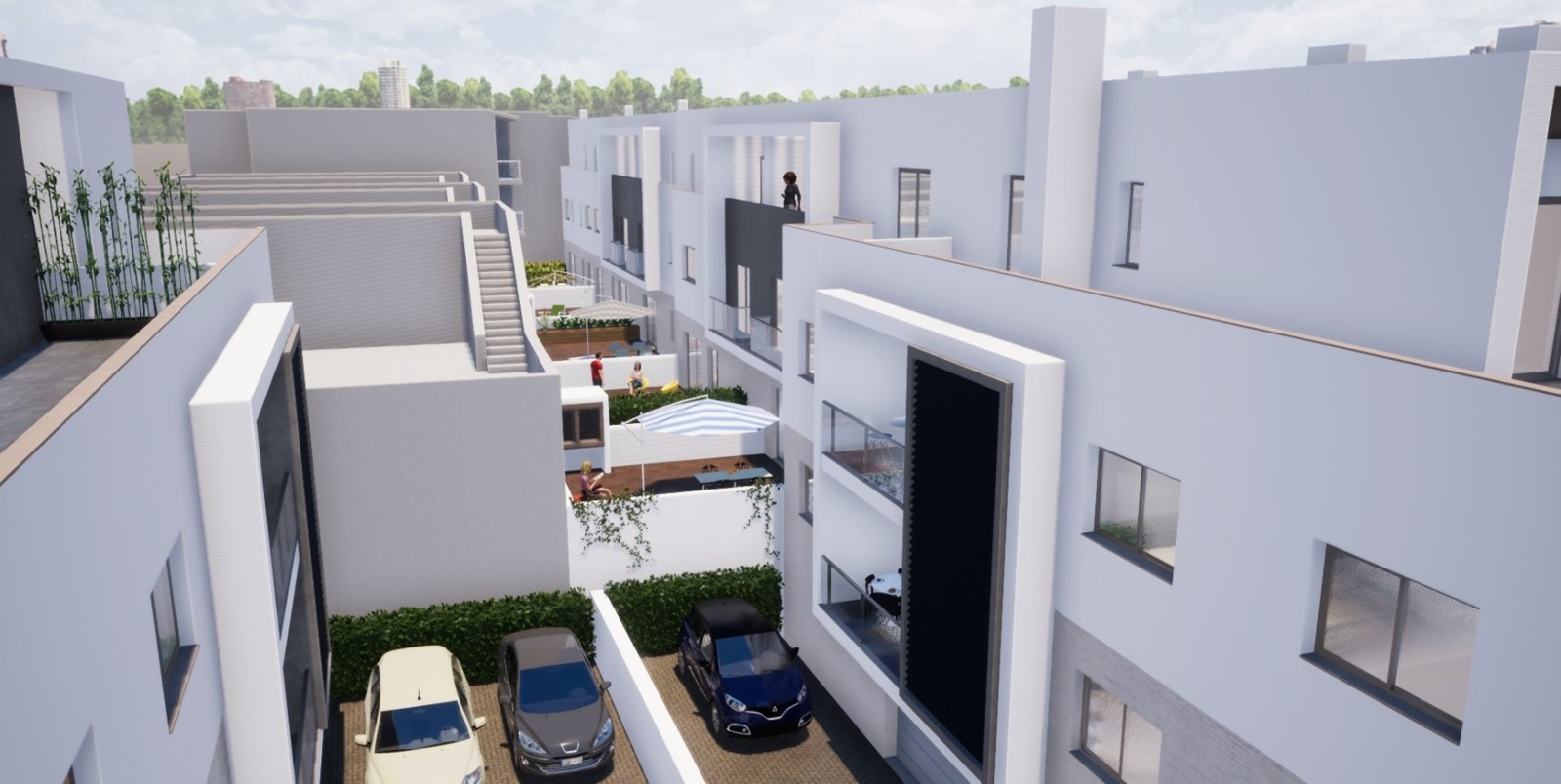 1 chambre à coucher appartement en construction, à vendre à Cabanas de Tavira, Algarve_238655