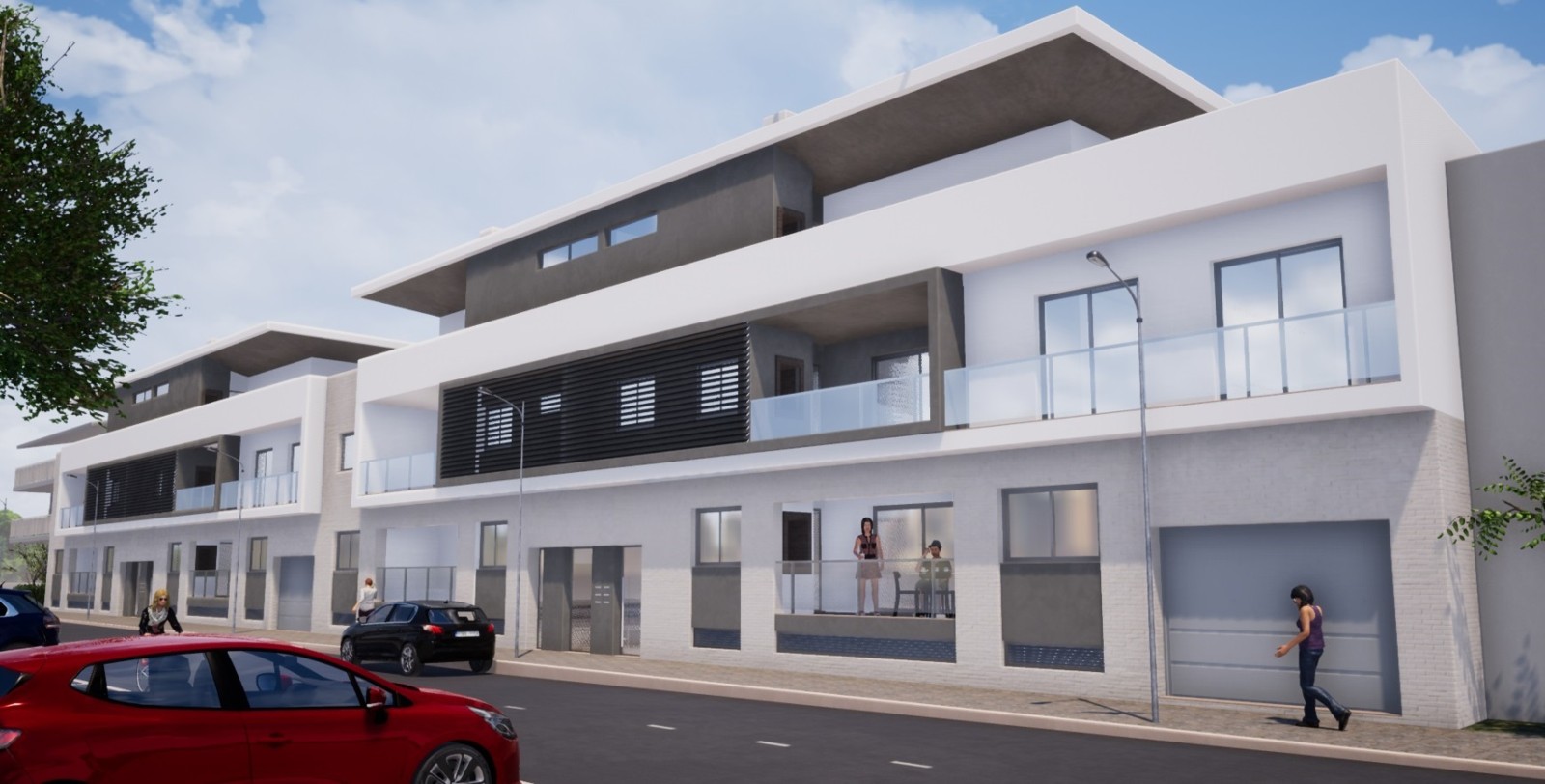 Piso en construcción de 0+1 dormitorio, en venta en Cabanas de Tavira, Algarve_238711