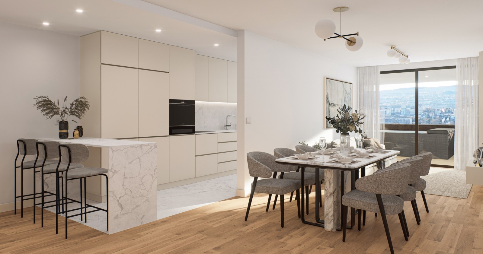 Apartamento novo com varanda, para venda, em V. N. Gaia, Porto, Portugal_240175