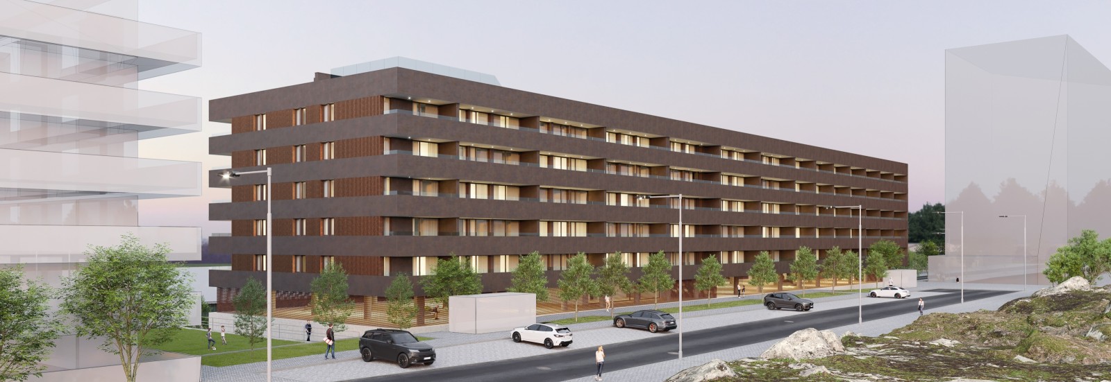 Apartamento novo com varanda, para venda, em V. N. Gaia, Porto, Portugal_240187