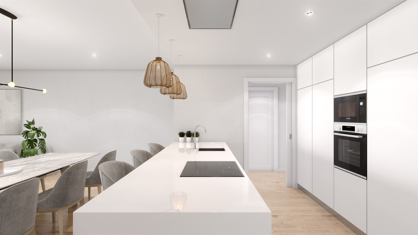 Neue Wohnung mit Innenhof, zu verkaufen, in Ramalde, Porto_241160