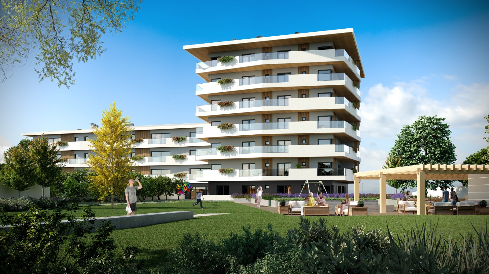Apartamento novo com terraço, para venda, em Ramalde, Porto_241343