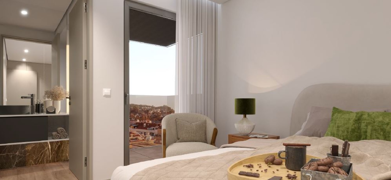 2 bedroom apartment with huge terrace, for sale, Brisas de Gaia, Portugal_242117