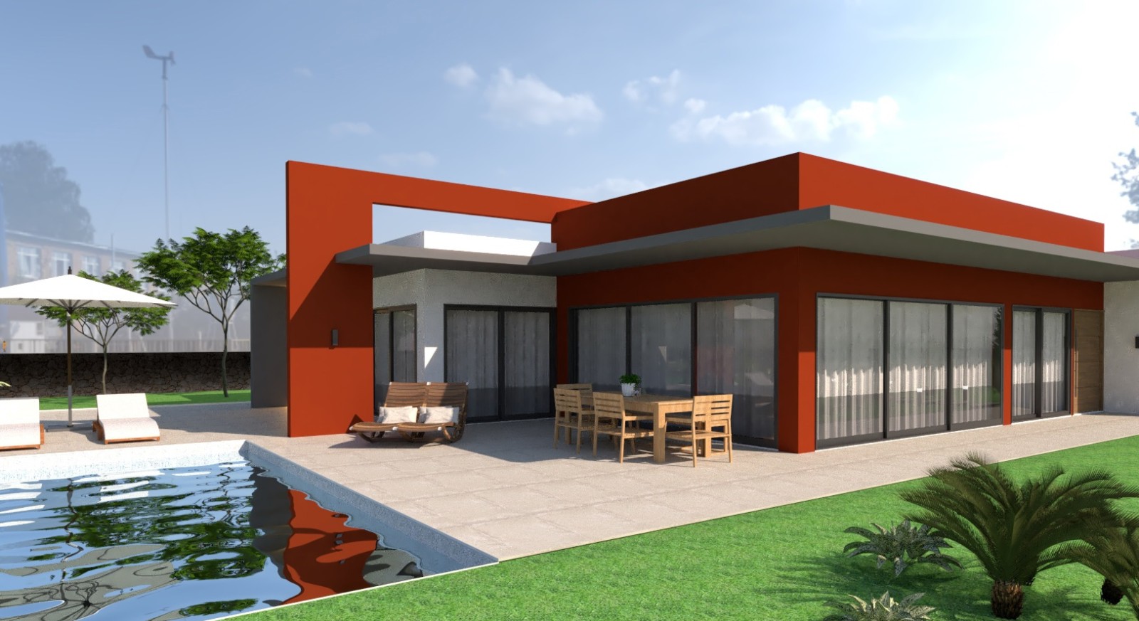 Neue Villa mit 4 Schlafzimmern, mit Pool, zu verkaufen in São Brás de Alportel, Algarve_243550