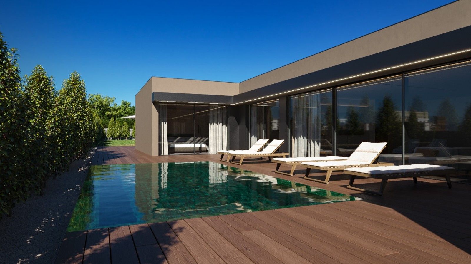 Moradia de luxo contemporâneo, com piscina, para venda, na Maia_243596