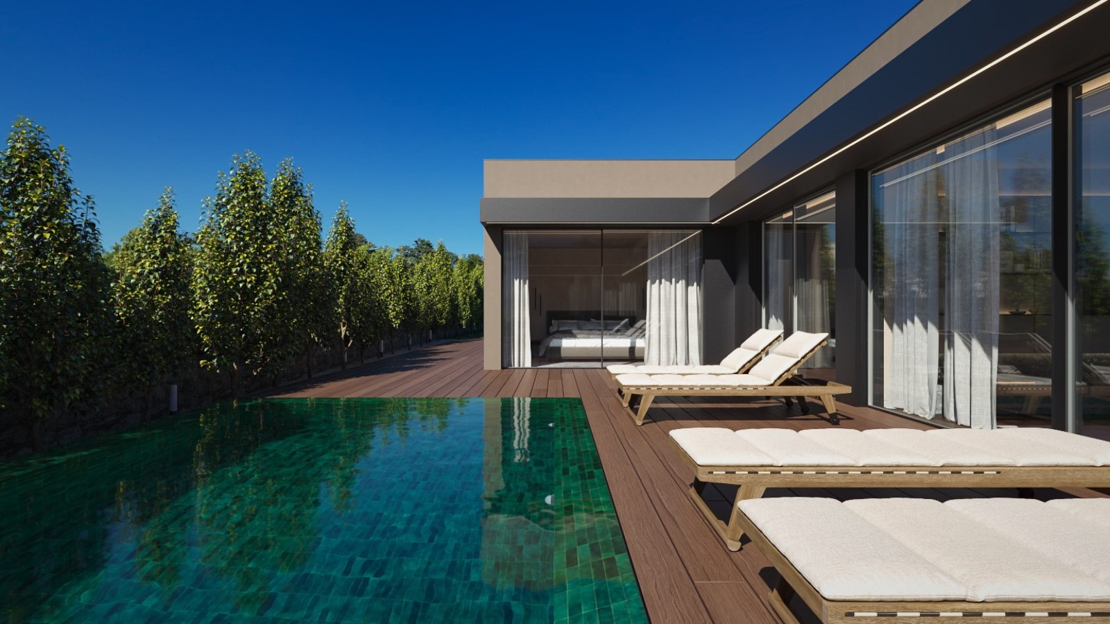 Villa contemporaine de luxe, avec piscine, à vendre, à Maia, Portugal_243597