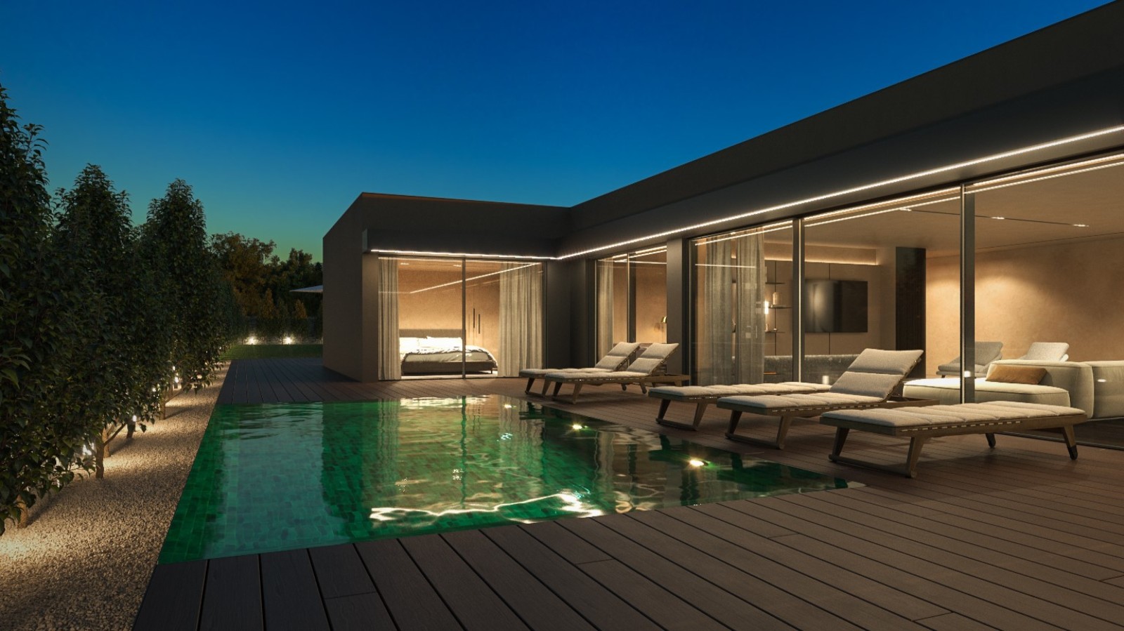 Villa contemporánea de lujo, con piscina, en venta, en Maia, Portugal_243599