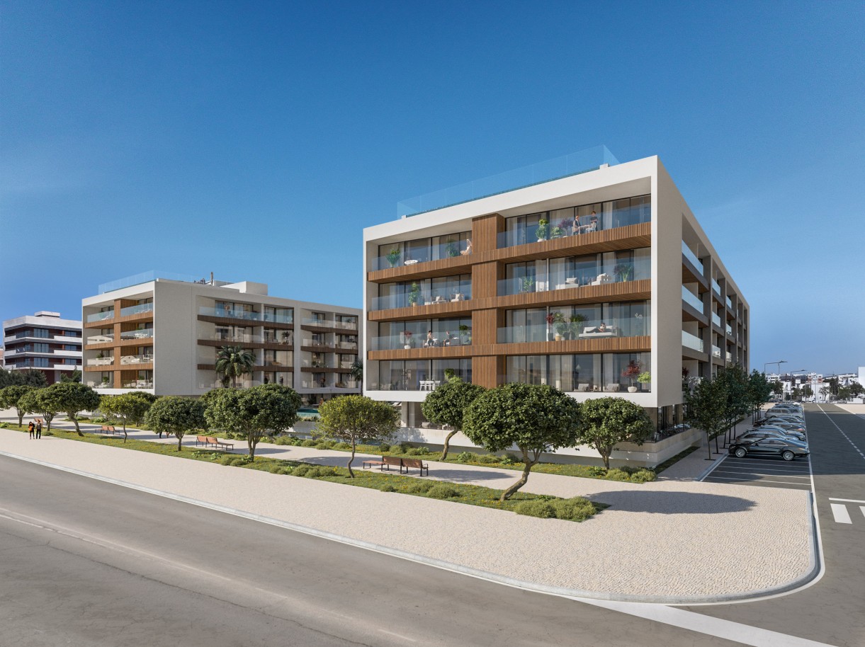 Novos apartamentos com vista mar, T1, T2 & T3, para venda em Olhão, Algarve_243686