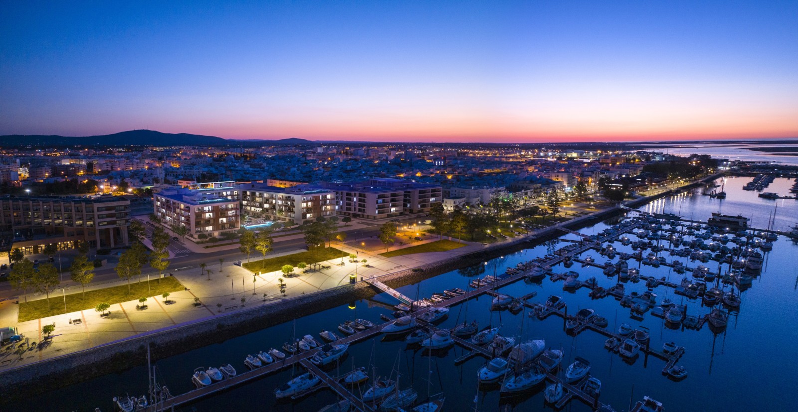 New apartments with sea view, T1, T2 & T3, for sale in Olhão, Algarve_244308