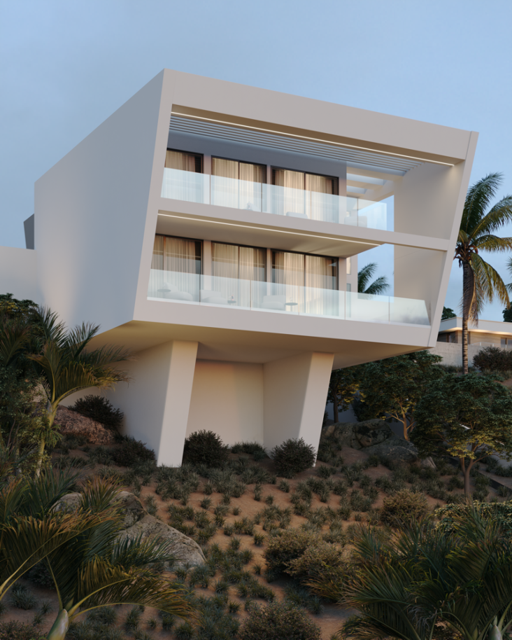 Fantastique Villa de 3 chambres, en construction, à Carvoeiro, Algarve_244891