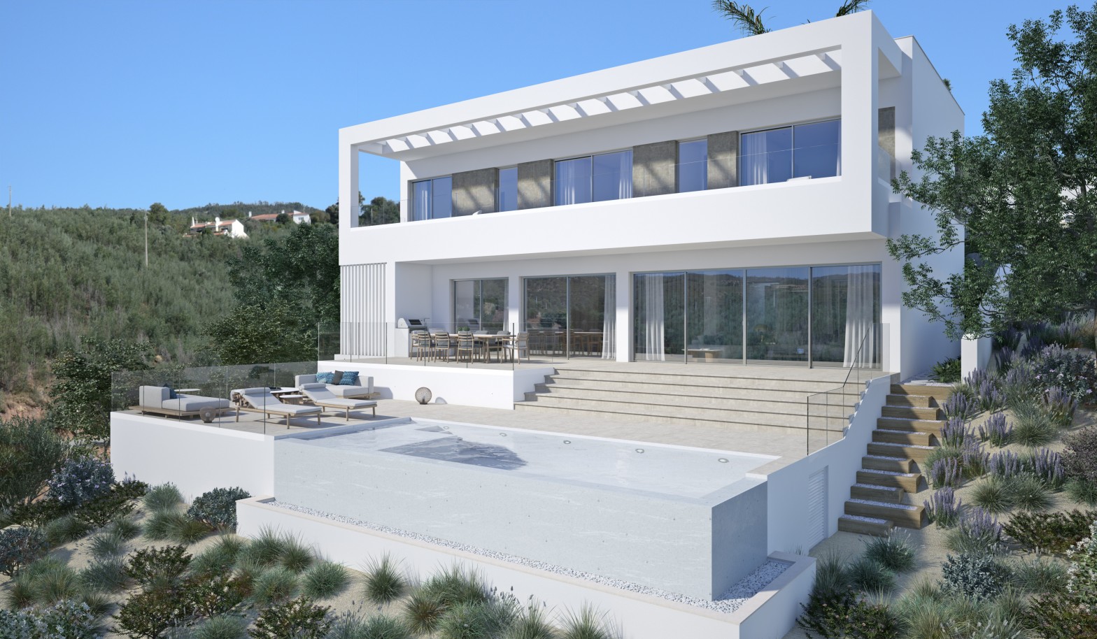 Fantastische 3-Schlafzimmer-Villa, im Bau, in Monchique, Algarve_244942
