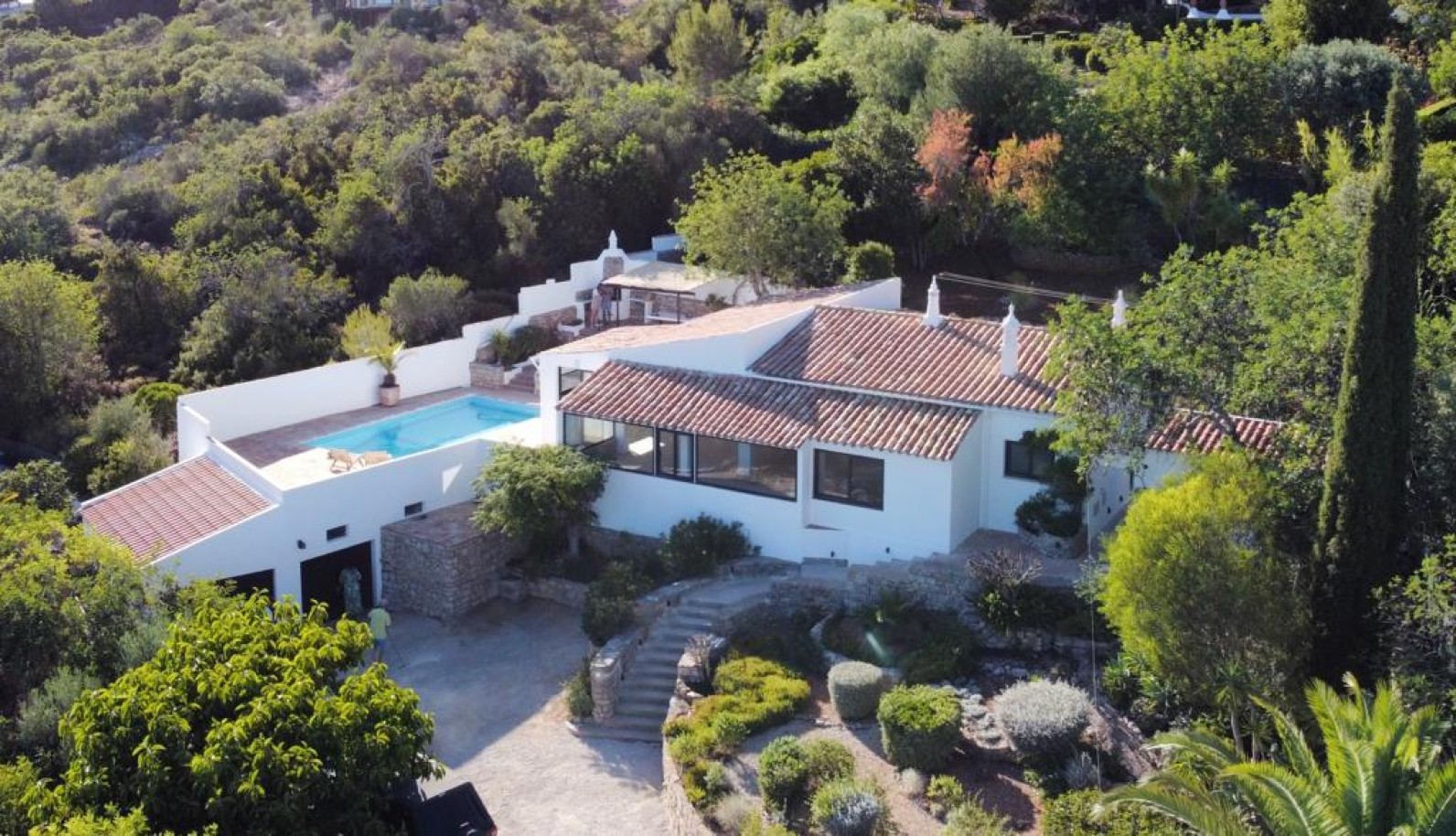 Moradia V3 com vista mar e piscina, para venda em Santa Barbara, Algarve_245063