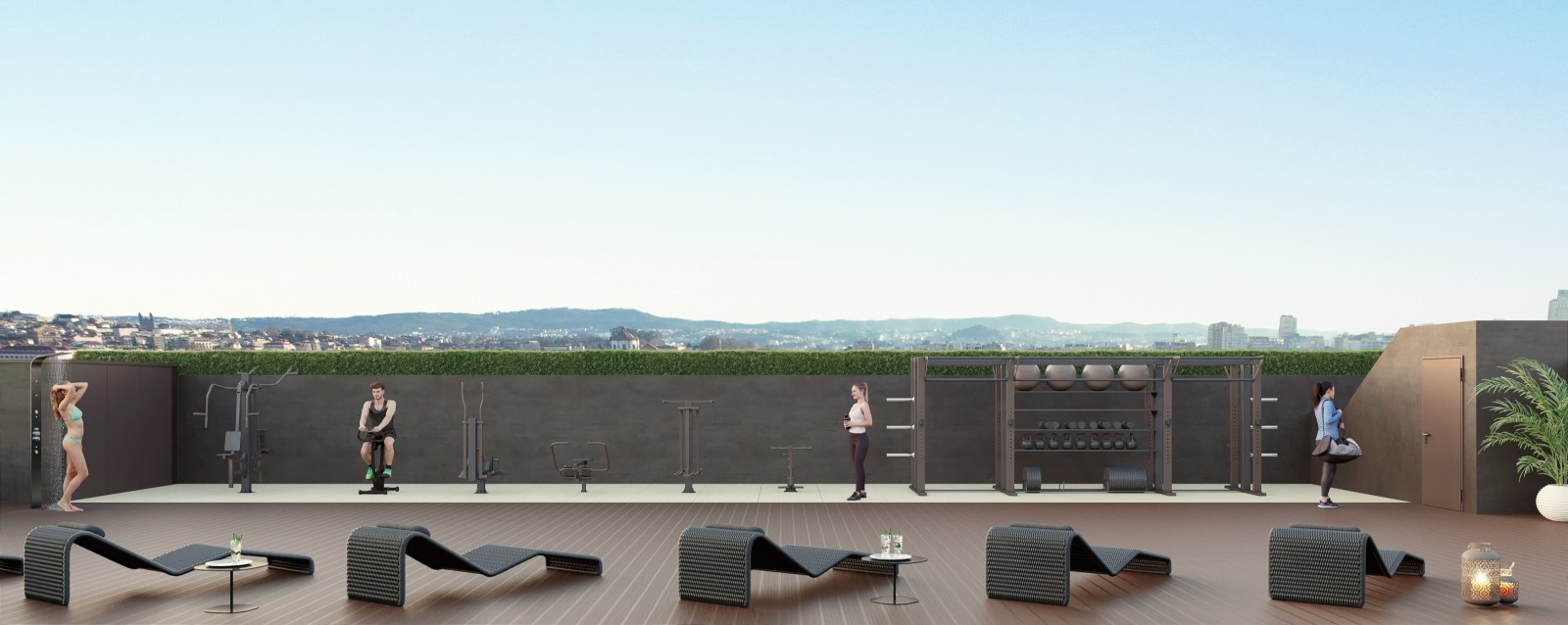 Apartamento novo com piscina, para venda, em V. N. Gaia, Porto, Portugal_245265