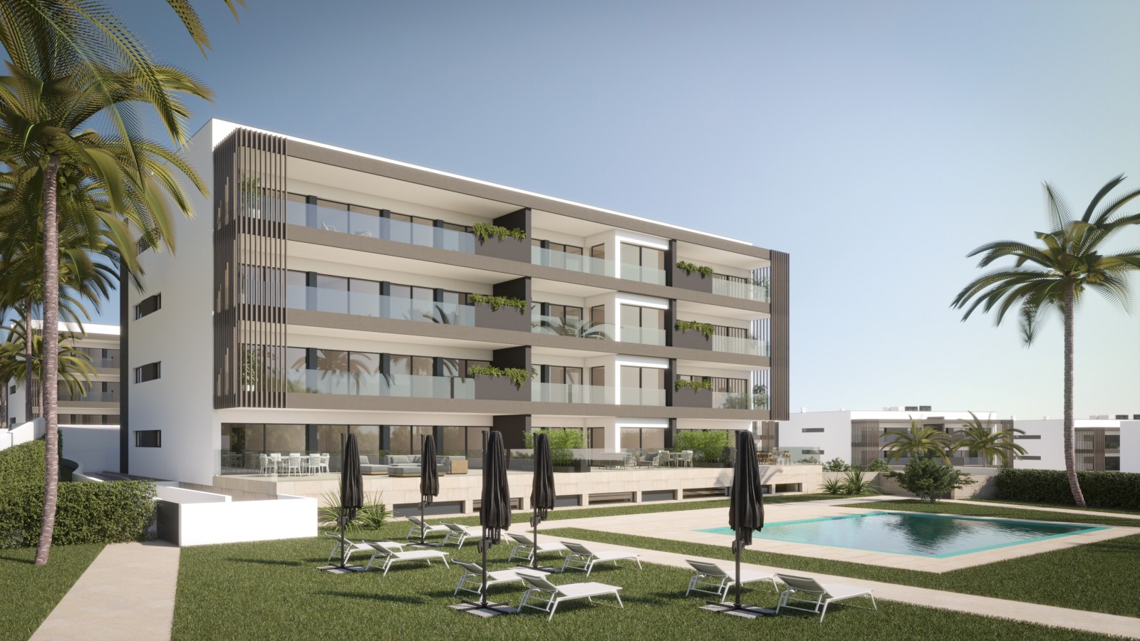 Apartement moderne de 2 chambres, en condominium privé, à Alvor, Algarve_246823