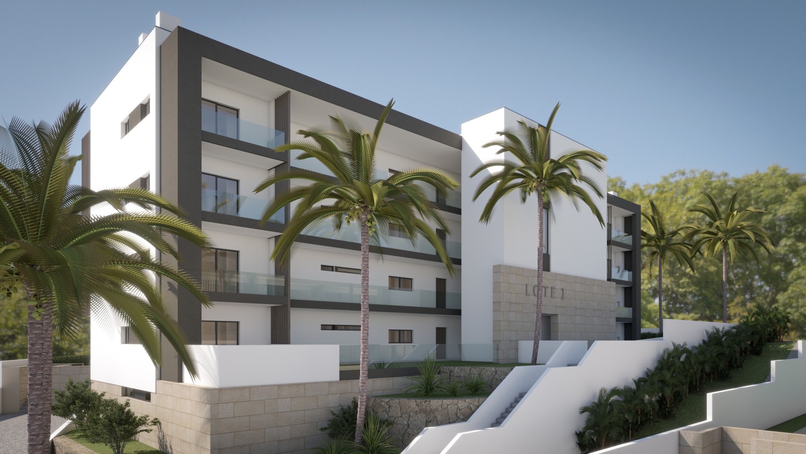 Apartement moderne de 2 chambres, en condominium privé, à Alvor, Algarve_246825