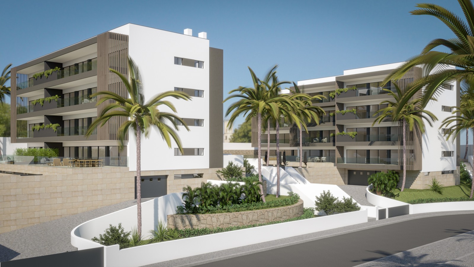 Moderno Apartamento, 2 quartos, em condomínio privado, em Alvor, Algarve_246960