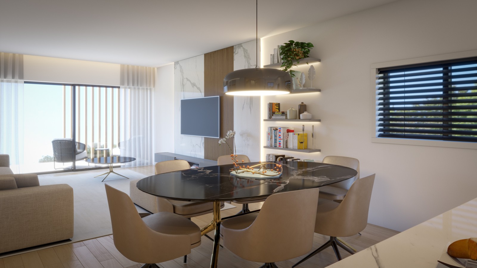 Apartement moderne de 3 chambres, en condominium privé, à Alvor, Algarve_247006