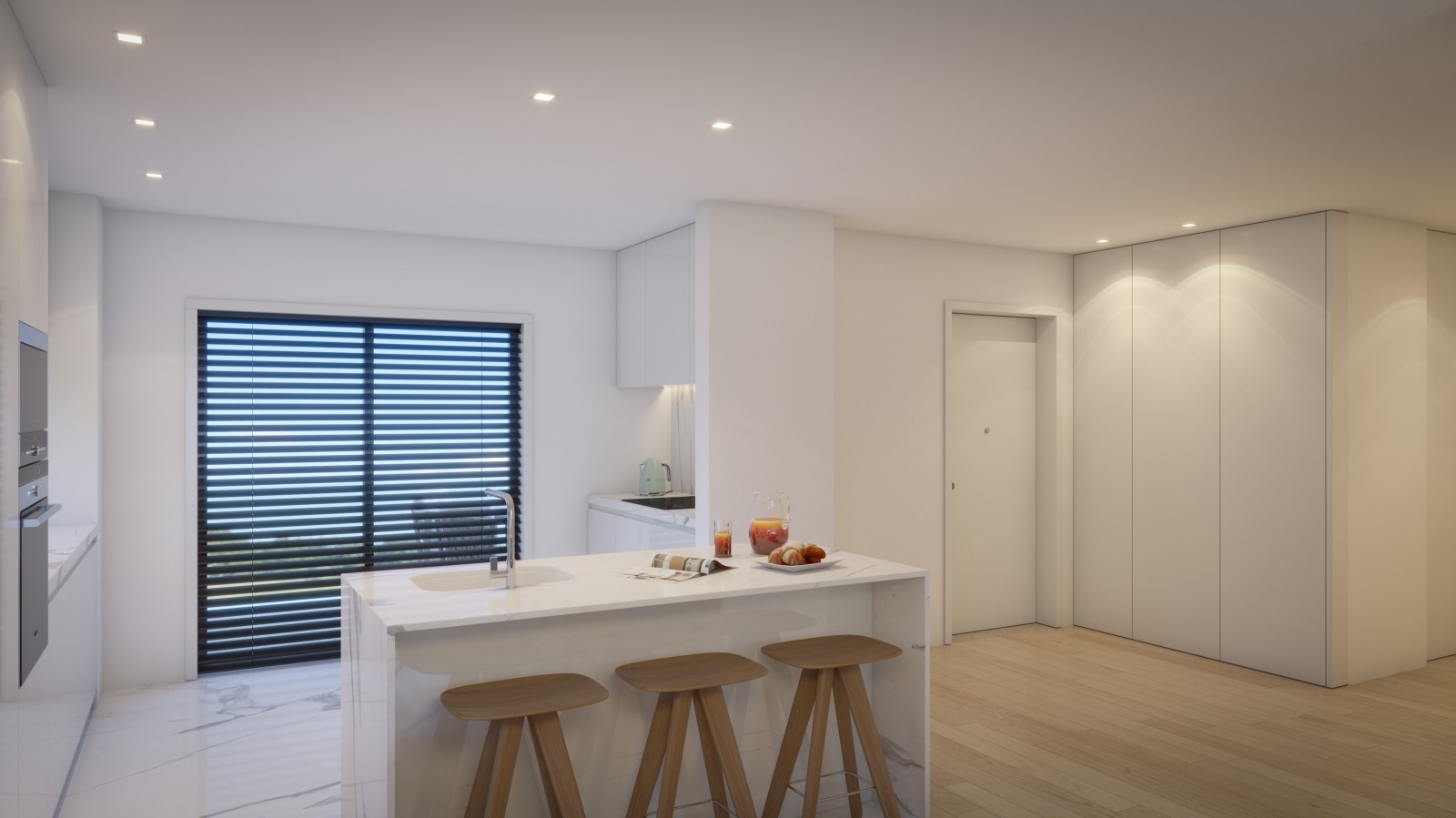 Apartement moderne de 3 chambres, en condominium privé, à Alvor, Algarve_247007