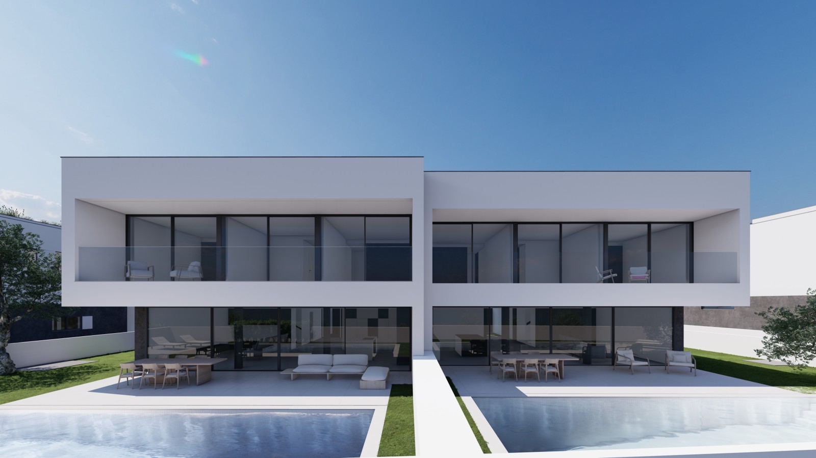 Villa moderne de 4 chambres, piscine et vue sur la mer à Lagos, Algarve_247119