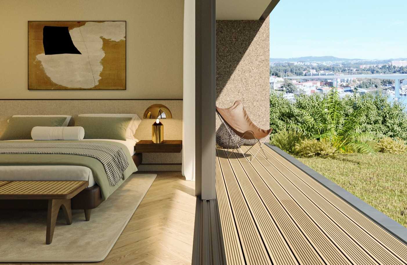 Vier Schlafzimmer Duplex-Villa mit Garten und Pool zu verkaufen, Porto, Portugal_248202