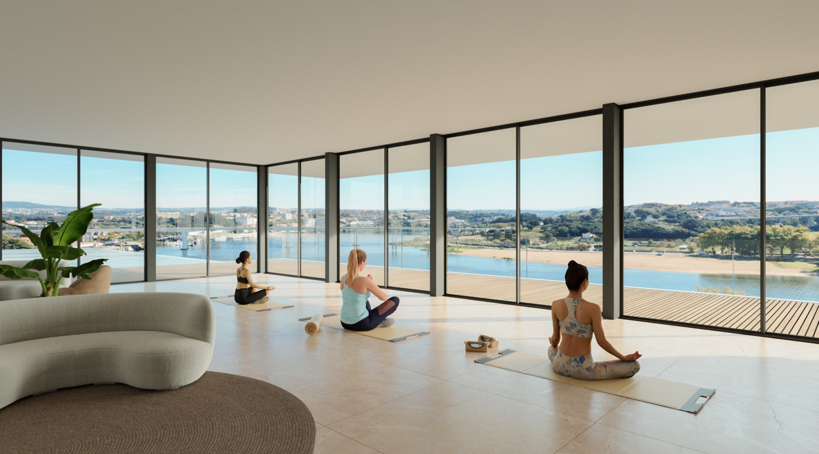 Vier Schlafzimmer Duplex-Villa mit Terrasse und Pool zu verkaufen, Porto, Portugal_248403