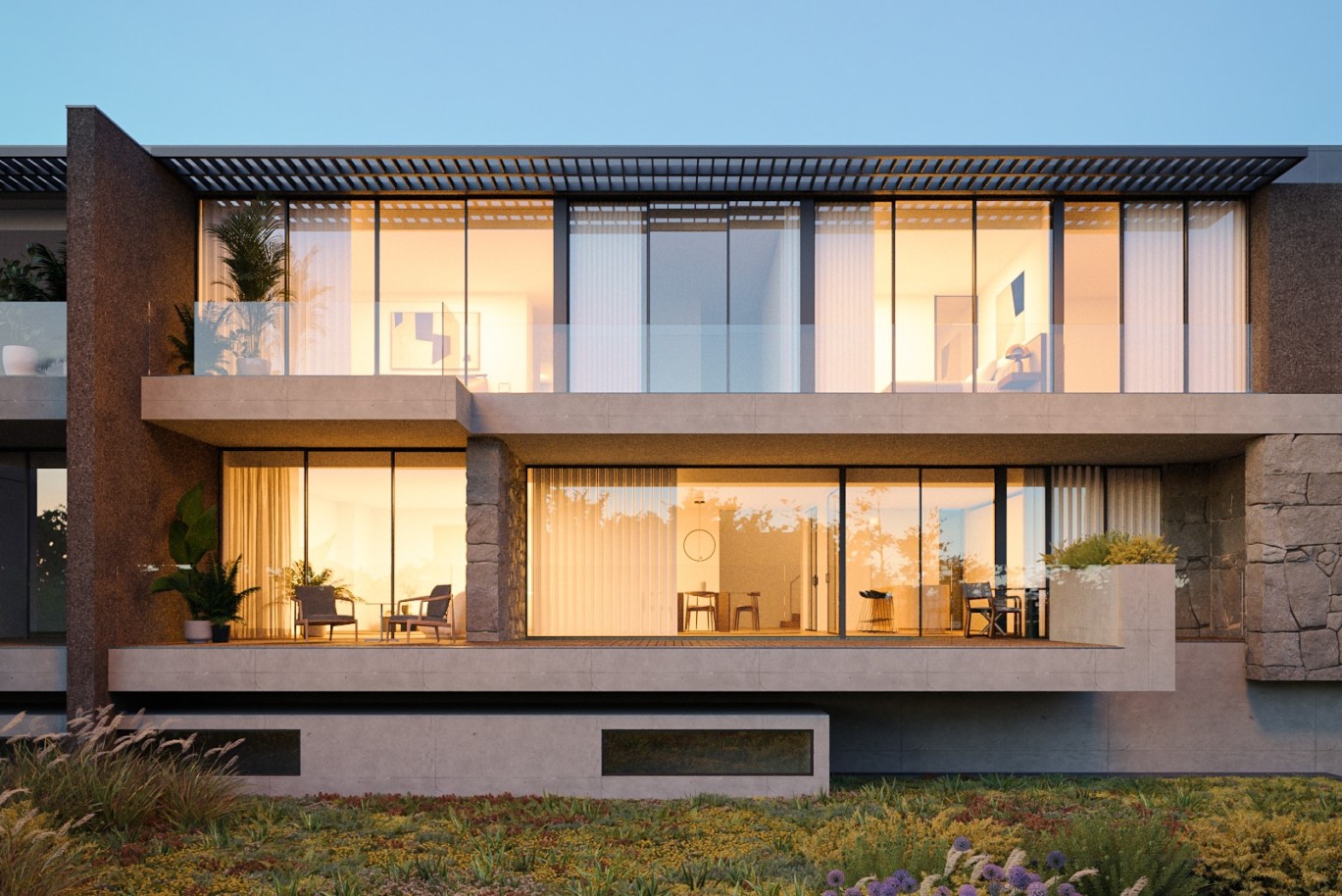 Vier Schlafzimmer Duplex-Villa mit Terrasse und Pool zu verkaufen, Porto, Portugal_248412