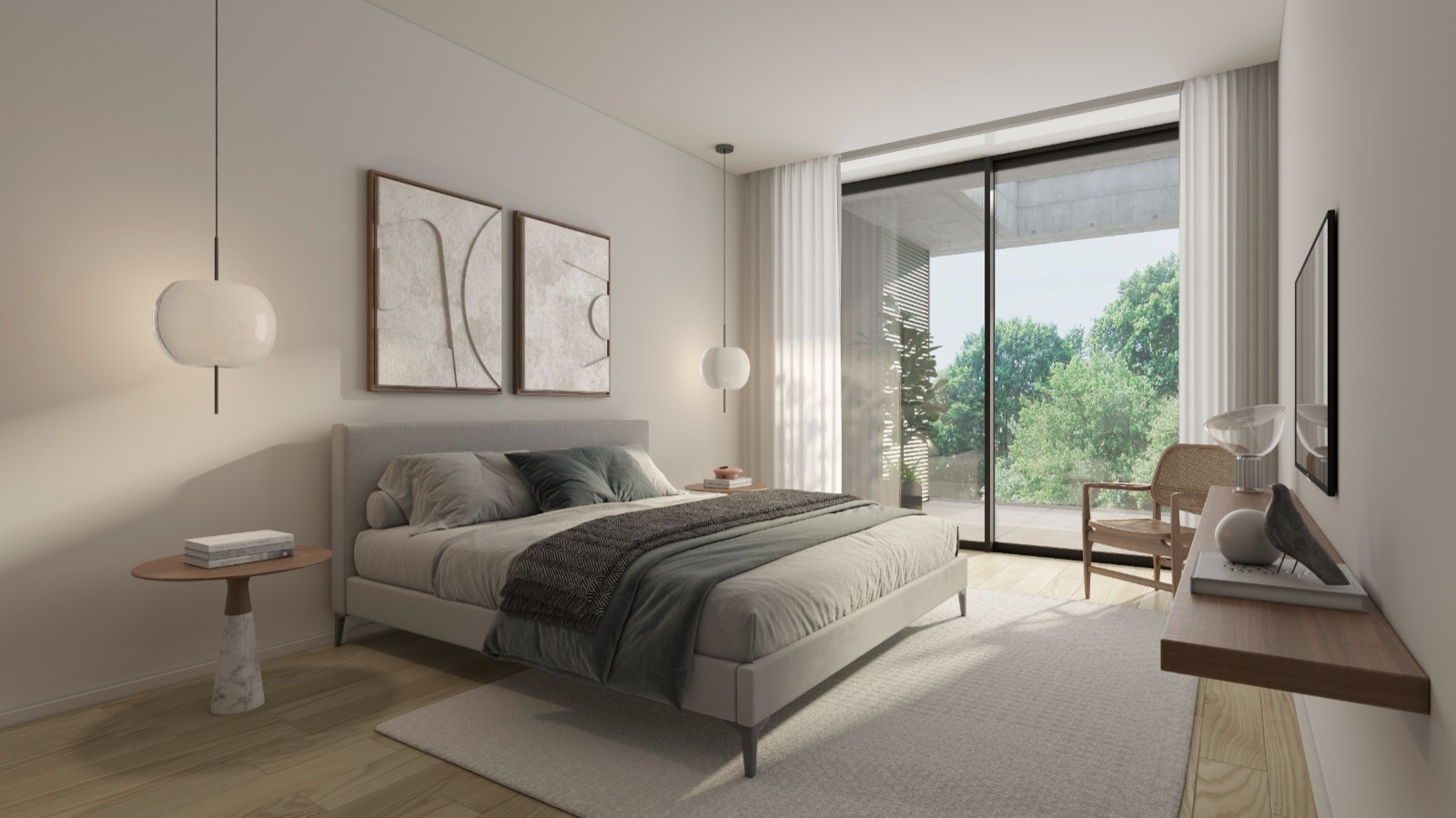 Apartamento T3 com vista de mar, para venda, em Gaia, Porto, Portugal_250281
