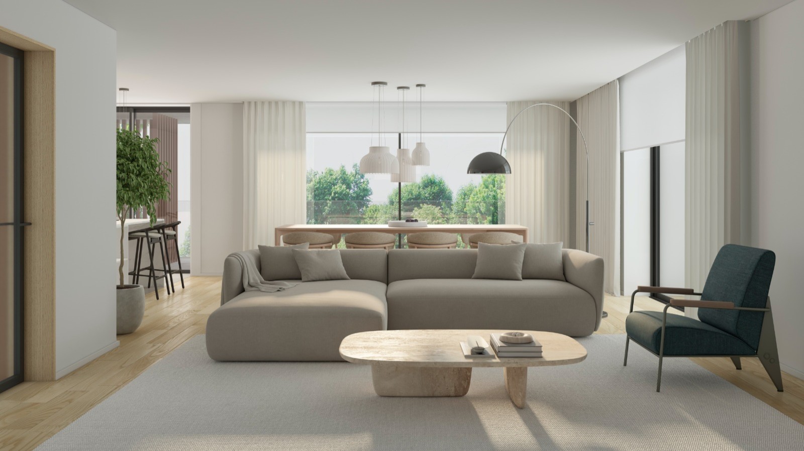 Apartamento T3 com vista de mar, para venda, em Gaia, Porto, Portugal_250286